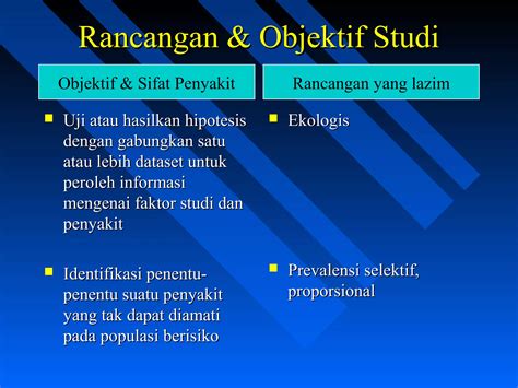 Tipe Penelitian Epidemiologi Ppt Free Download