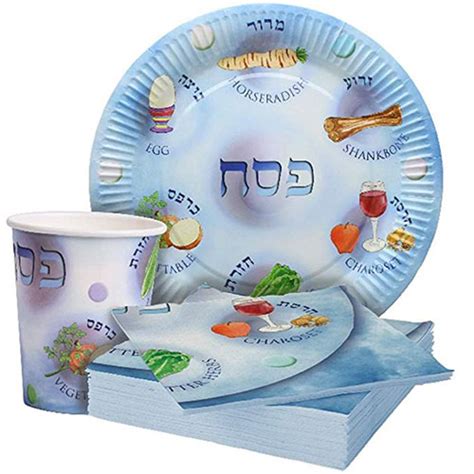 25 Unique Passover Decorations Supplies And Table Setting Ideas For Pesach 2022 Amen V Amen