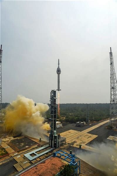 In Pics Gaganyaan Mission Isro Successfully Launches Test Flight Oneindia