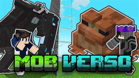 Batalha De Mobs Venci Do Meu Amigo Reverso No Mobverso Minecraft Youtube