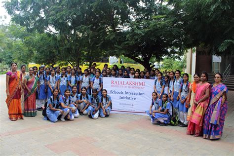 School Interaction Initiative Rajalakshmi Institute Of Technology Rit