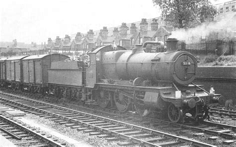 Small Heath And Sparkbrook Station Ex Gwr 2 6 0 43xx Class No 5386 At The Head Of A Freight