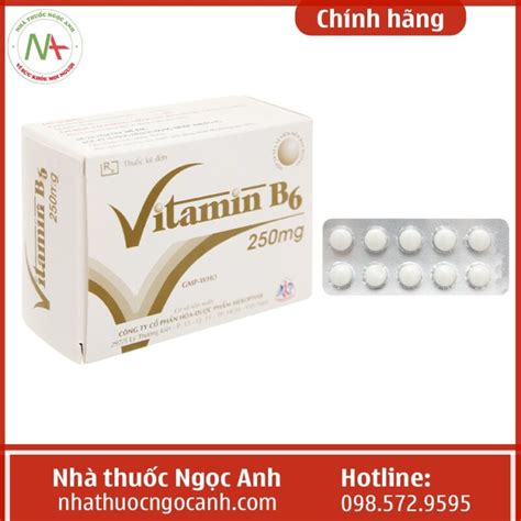 Thuốc Vitamin B6 250mg Mekophar Có Tác Dụng Gì Giá Bao Nhiêu Mua ở đâu