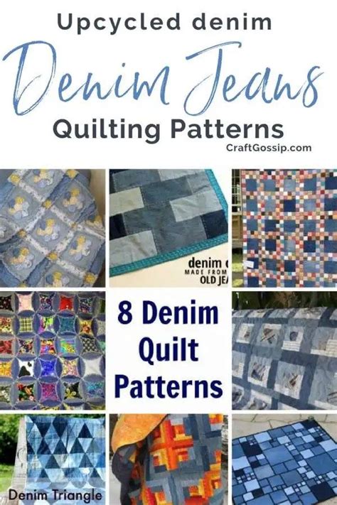 8 Denim Jean Quilt Patterns Denim Quilt Patterns Rag Quilt Patterns