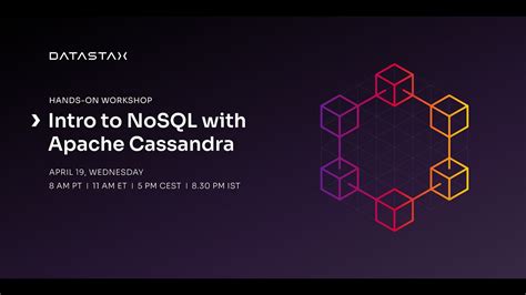 Intro To Nosql With Apache Cassandra Youtube