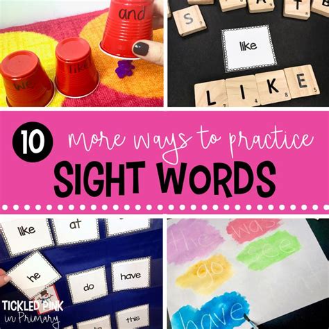 Free Sight Word Games • 10 FREE Sight Word Games and Activities | Free ...