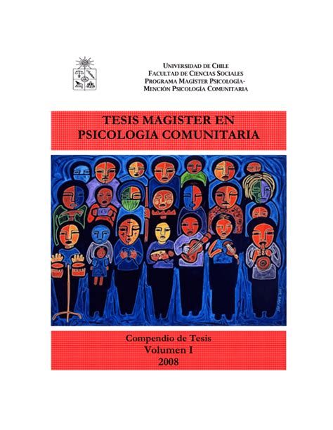 Tesis Magister En Psicologia Comunitaria