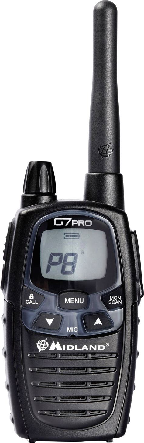 Midland G7 Pro Twin C1090 13 Radio Ricetrasmittente Portatile LPD PMR