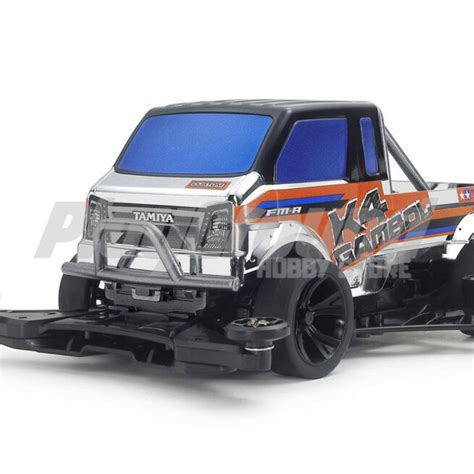 Tamiya 95163 1 32 Mini 4WD K4 Gambol Silver Metallic Body FM A Chassis