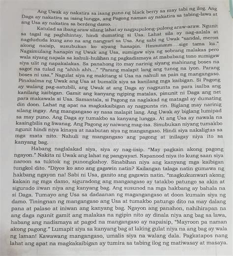 Anong Mabuting Aral Ang Mapupulot Sa Kwento Na Iyong Nabasa O Napanood