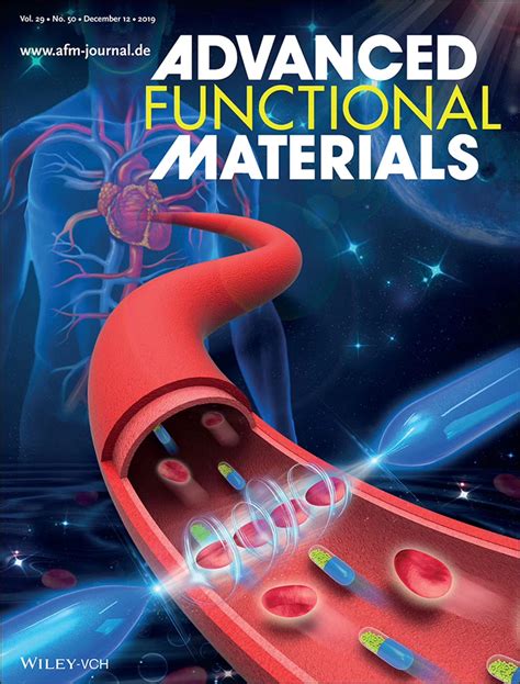 SCI学术期刊杂志封面设计 科研绘图 Adv Funct Mater 北京中科幻彩 站酷ZCOOL