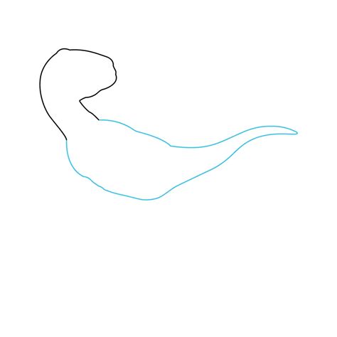 How To Draw Blue Velociraptor Step By Step