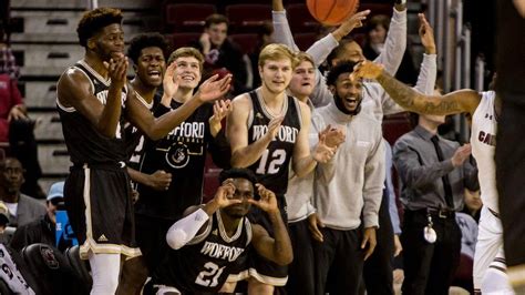 College Basketball Top 25 Wofford Terriers First Time Ranked The State