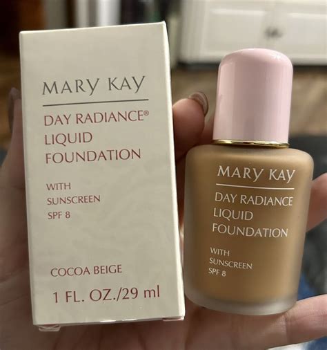 Mary Kay Day Radiance Liquid Foundation Oz Nib Cocoa Beige With