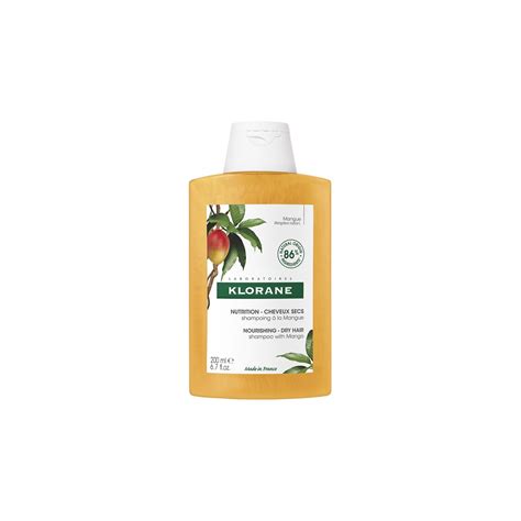 Shampoing Nutritif Au Beurre De Mangue De Klorane 200 Ml