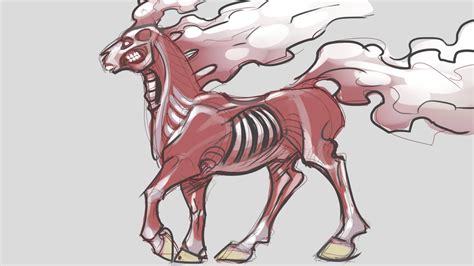 Colossal Titan Bald Horse by Noupie on DeviantArt