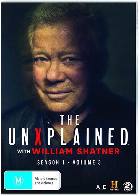 The Unexplained With William Shatner Season 1 Vol 3 Dvd Buy