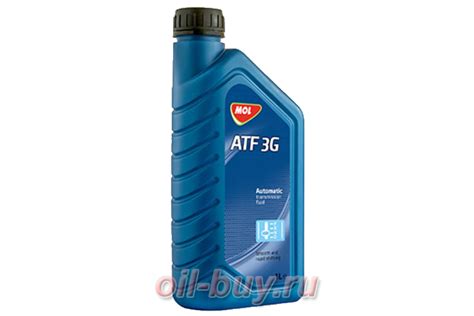 Масло трансмиссионное MOL ATF 3G купить - Цена на МОЛ АТФ 3Г
