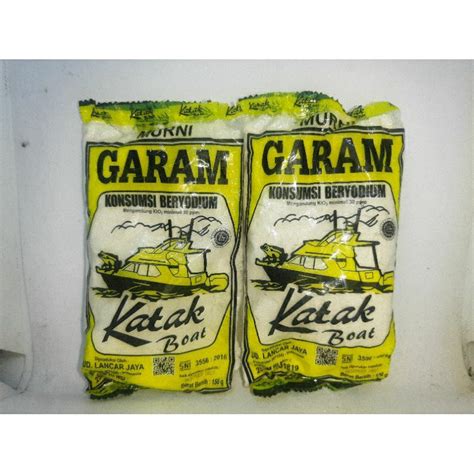 Jual Garam Beryodium Cap Katak Boat Shopee Indonesia