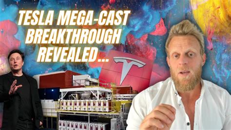 Tesla Achieves Mega Cast Breakthrough In Single Piece Casting For