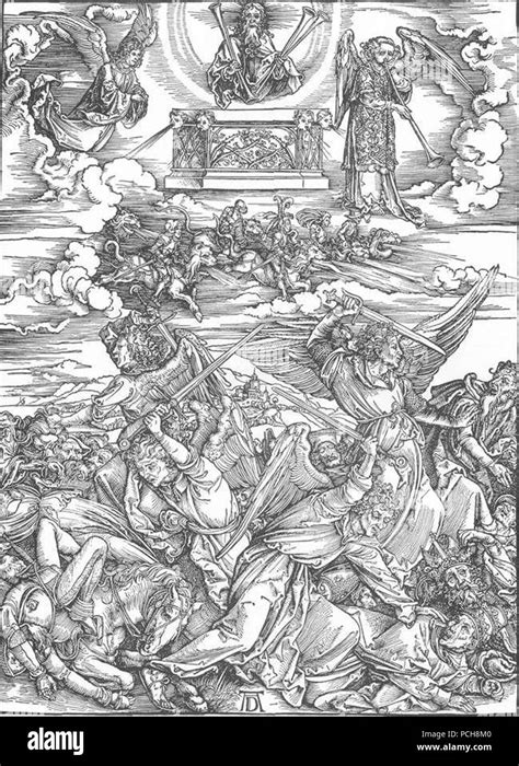 Albrecht Dürer The Revelation Of St John 8 The Battle Of The