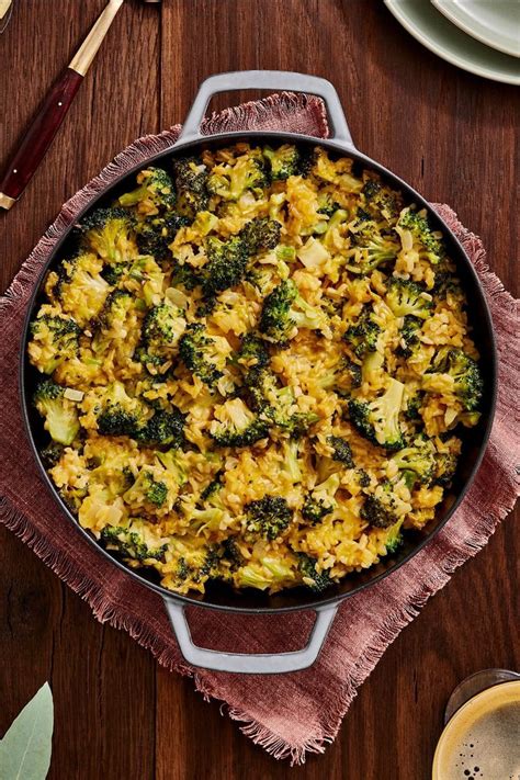 Healthy Broccoli Cheddar Rice Campbells® Recipes Recipe