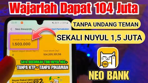 Review Neobank Terbaru Cara Cepat Mendapatkan Uang Dari Aplikasi