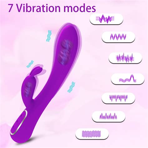 Boutique Rabbit Vibrator Sex Toys Dildo With Heatingand7 Vibration Modes