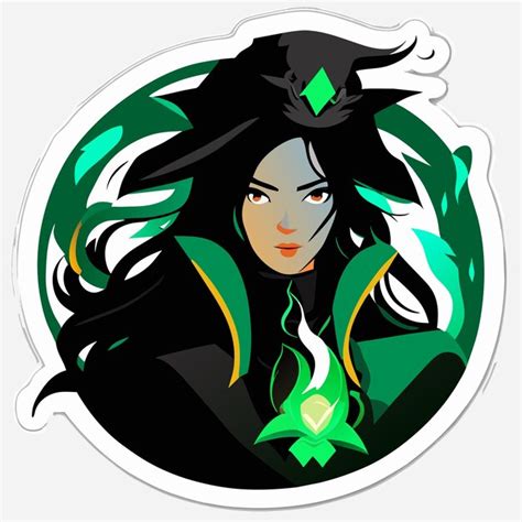 Premium Vector Halloween Witch Making A Potion Hand Drawn Flat