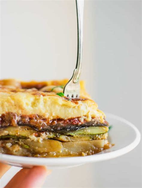 The-Most-SCRUMPTIOUS Vegetarian Moussaka - Real Greek Recipes