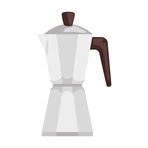 Ícone de pote de café moka Vetor Grátis