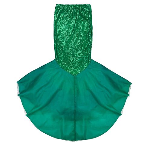 Us Womens Mermaid Tail Maxi Sequin Skirt Costume Halloween Party