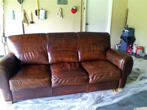 How To Dye Leather Couch How To Do