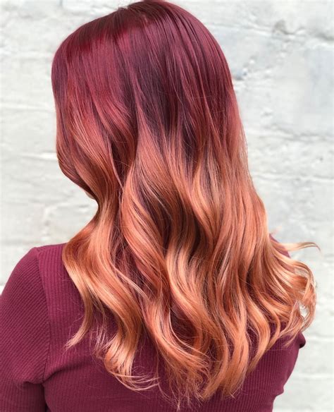 Updated 45 Stunning Red Balayage Hairstyles August 2020