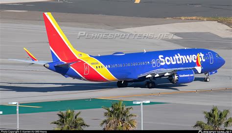 N8829Q Southwest Airlines Boeing 737 8 MAX Photo By Xiamen Air 849