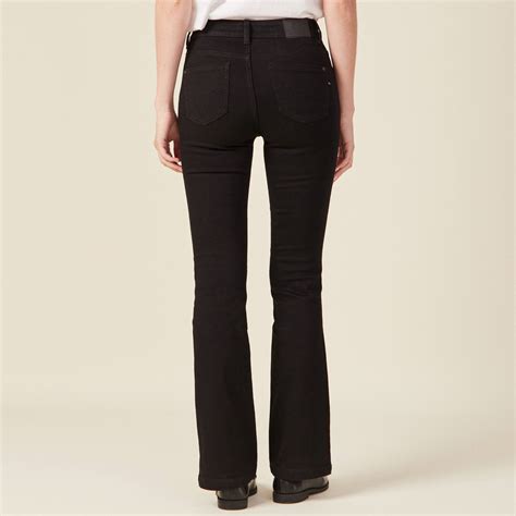 Jeans Yoko Bootcut Denim Noir Femme Vibs