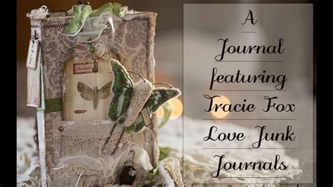 Mixedmedia Journal Featuring Traciefox Lovejunkjournals Sold Youtube