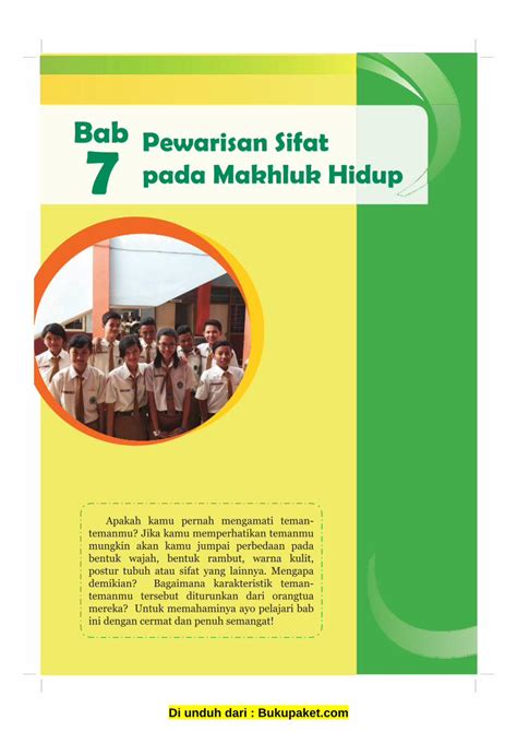 PDF Bab Pewarisan Sifat 7 Pada Makhluk Hidup Marisekolah