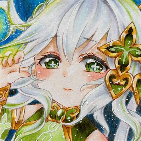 未使用に近い手描きイラスト 同人 原神 ナヒーダの落札情報詳細 ヤフオク落札価格検索 オークフリー