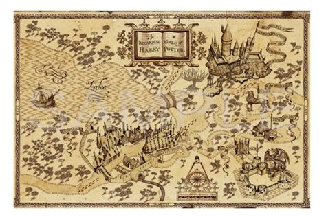 Harry Potter Mapa MAPA