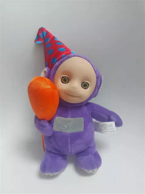 Teletubbies Party Tinky Winky Hat Balloon Talking Soft Plush Toy