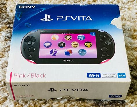 Sony Playstation Psv Ps Vita Slim Fat Oled Console In Box