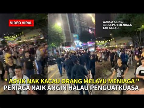 DBKL SERBU BAZAR AIDILFITRI JALAN TAR KUALA LUMPUR PENIAGA MENGAM0K