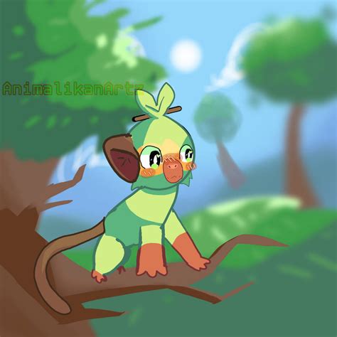 Grookey By Animalikanartz On Deviantart