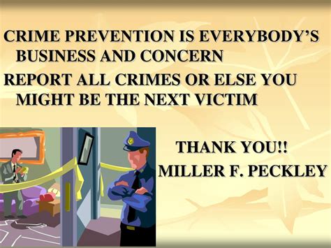 Ppt Crime Prevention Powerpoint Presentation Free Download Id5699138