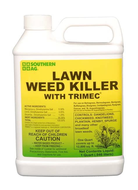 Southern Ag Lawn Weed & Grass Killer with Trimec = Broadleaf Weed ...