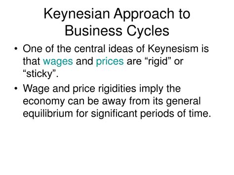 Ppt Chapter Keynesian Business Cycle Analysis Non Market Clearing