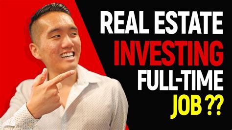 How To Start Investing In Real Estate With A Full Time Job Youtube