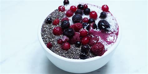 Smoothie Bowl De Frutos Rojos Maruja Moderna