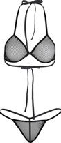 Iefiel Women S See Through Fishnet Bikini Bra Top With G String Extreme